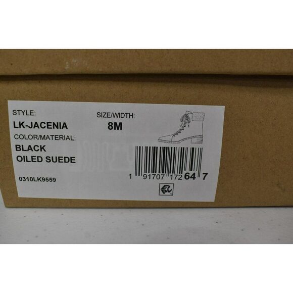 Lucky Brand Womens Size 8 Jacenia Shearling Suede Black Fashion Winter Boots - Picture 11 of 11